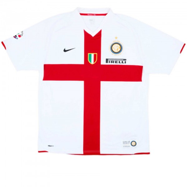 Inter milan away jersey mens retro shirt 2007-2008